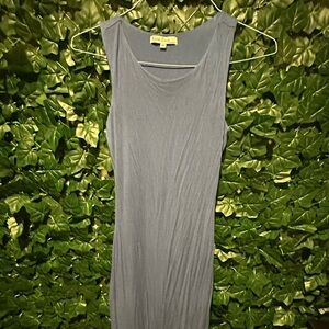 Navy form fitting dress